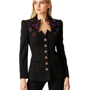 Vintage Escada Couture Embellished Suite Jacket